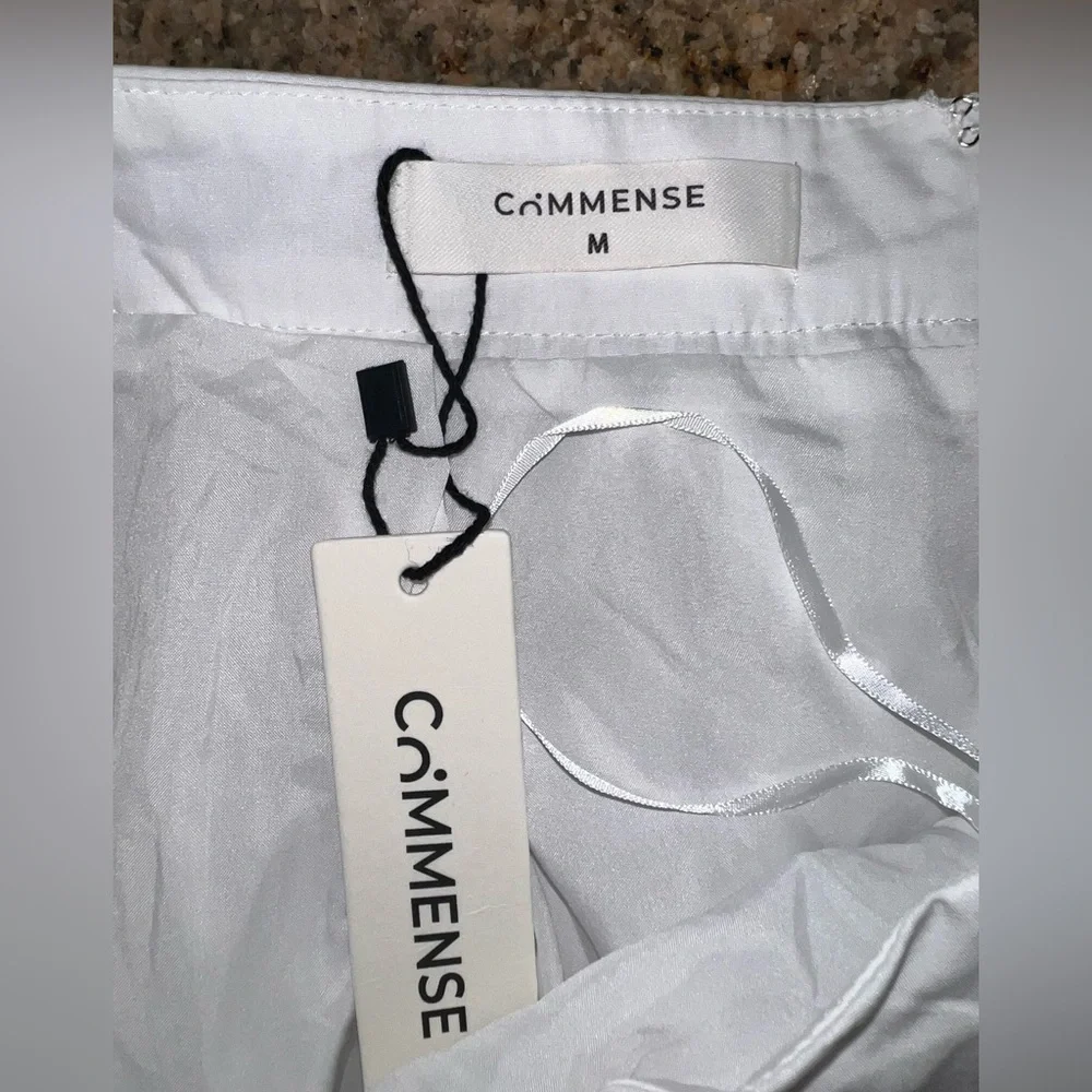 Commense White A-Line Full Maxi Skirt - Picture 11 of 11